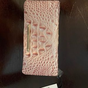 Brahmin Ady Wallet Pink Icing Melbourne Genuine Leather Wallet